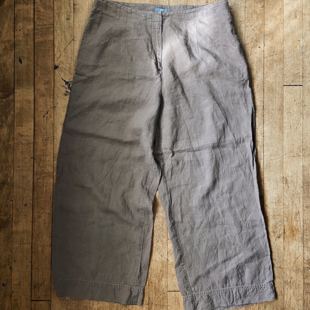 J. Jill wide leg linen pants